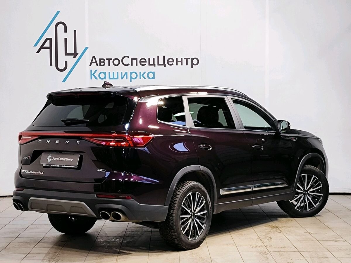 Автомобиль CHERY Tiggo 8 Pro Max I [рестайлинг] 2.0 AMT 4WD (197 л.с.) Dreamline Фиолетовый 2023 с пробегом 34 619 км