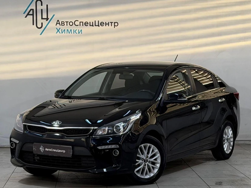 Kia Rio IV поколение 1.6 AT (123 л.с.) Luxe Чёрный 2018 с пробегом 95 000 км