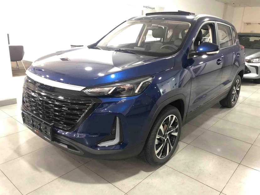 Автомобиль BAIC X35 I поколение 1.5 CVT (150 л.с.) Luxury Синий 2023 новый
