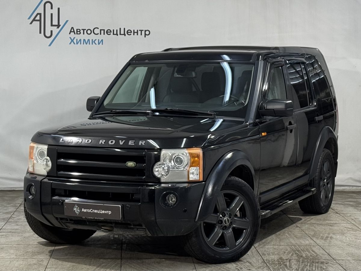 Land Rover Discovery III поколение 2.7d AT 4WD (190 л.с.) HSE Чёрный 2007 с пробегом 300 000 км