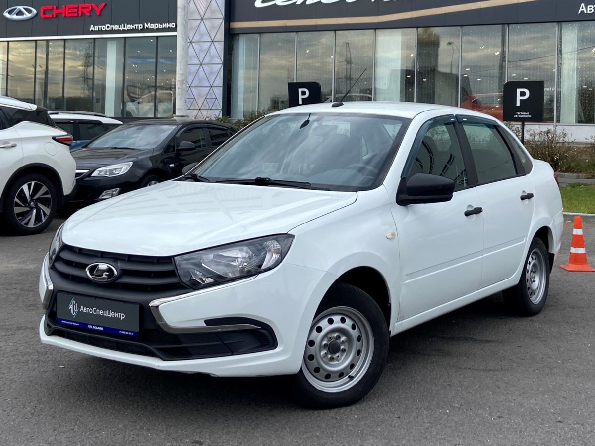 Lada (ВАЗ) Granta I [рестайлинг] 1.6 MT (87 л.с.) Classic Белый 2019 с пробегом 62 150 км