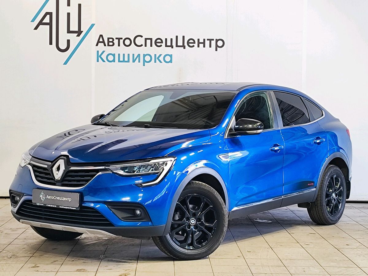 Renault Arkana I поколение 1.4 CVT (150 л.с.) Pulse Синий 2021 с пробегом 90 625 км