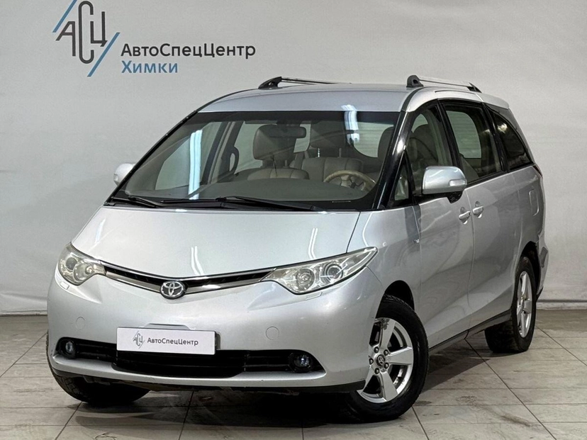 Автомобиль Toyota Previa XR50 2.4 AT (170 л.с.) Base Серебристый 2008 с пробегом 216 000 км