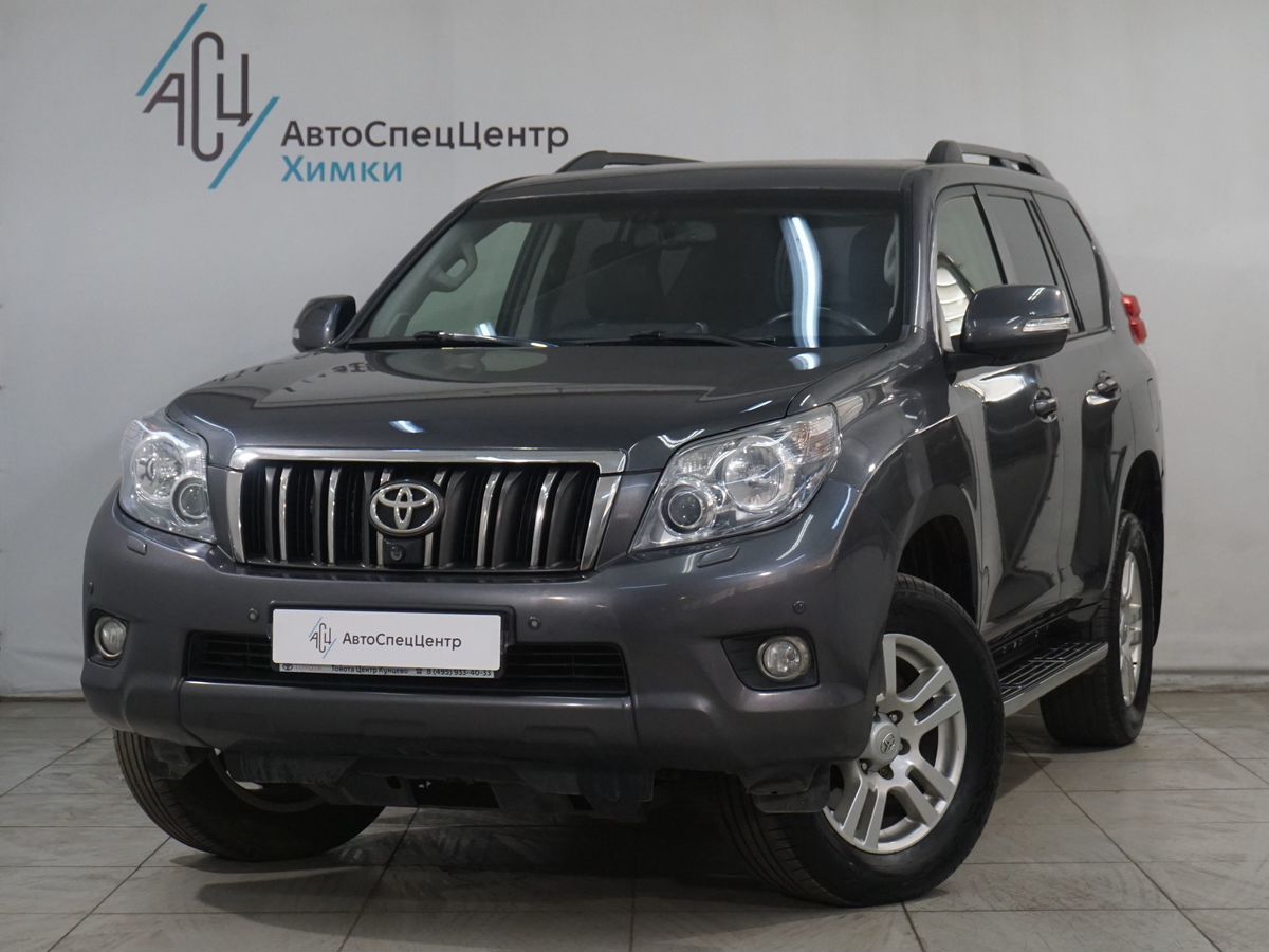 Toyota Land Cruiser Prado IV поколение (J150) 3.0d AT 4WD (173 л.с.) Prestige Plus Серый 2013 с пробегом 325 000 км
