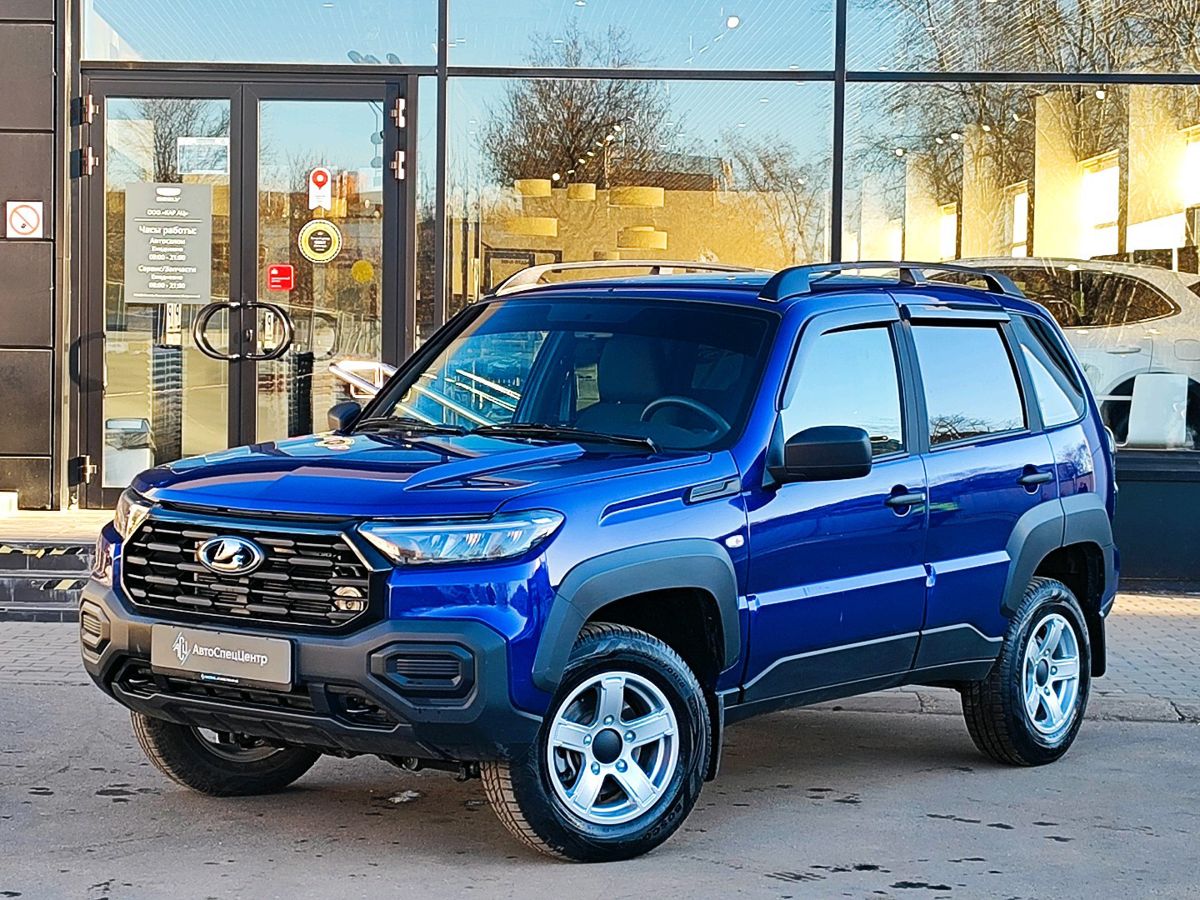Lada (ВАЗ) Niva Travel I [рестайлинг] 1.8 MT 4WD (90 л.с.) Практик Синий 2026 с пробегом 14 763 км
