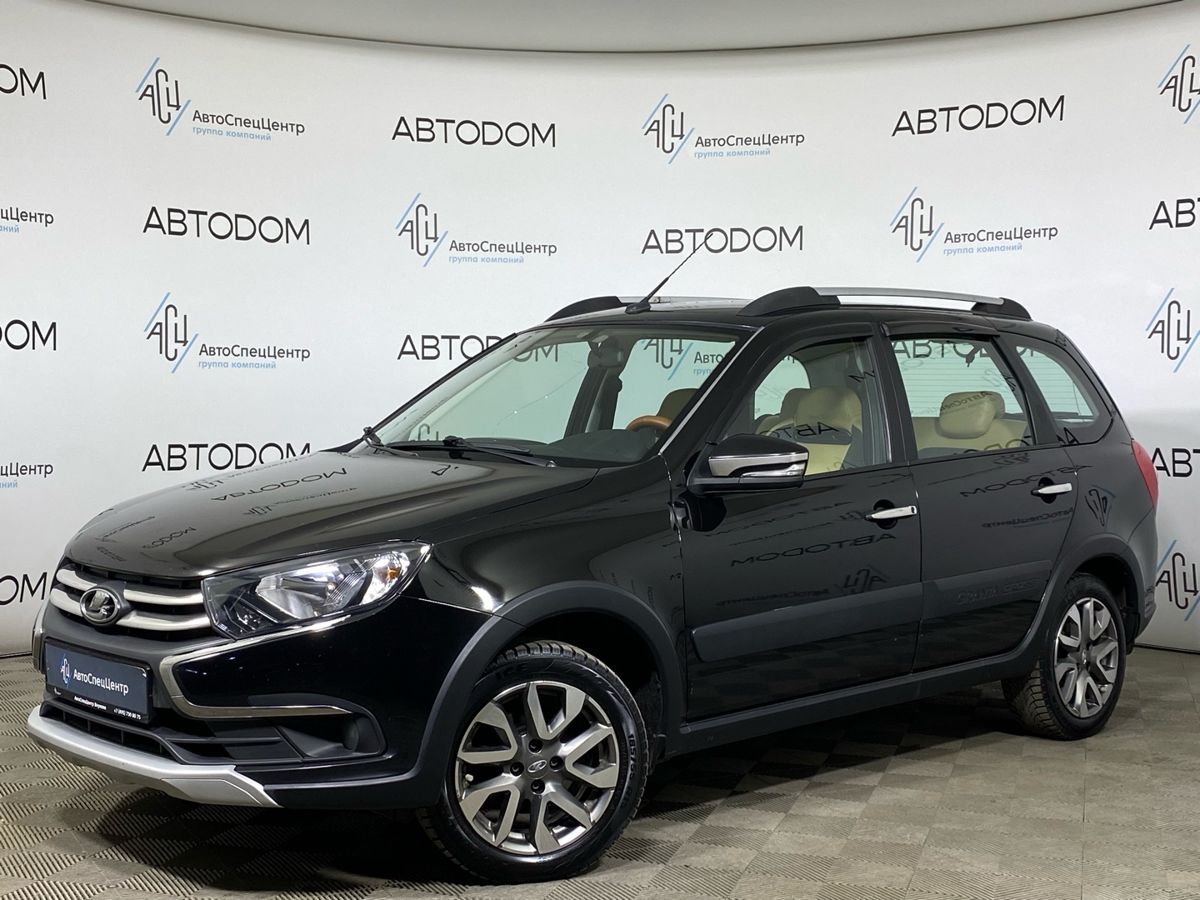 Автомобиль Lada (ВАЗ) Granta I [рестайлинг] 1.6 MT (90 л.с.) Classic Чёрный 2022 с пробегом 66 000 км
