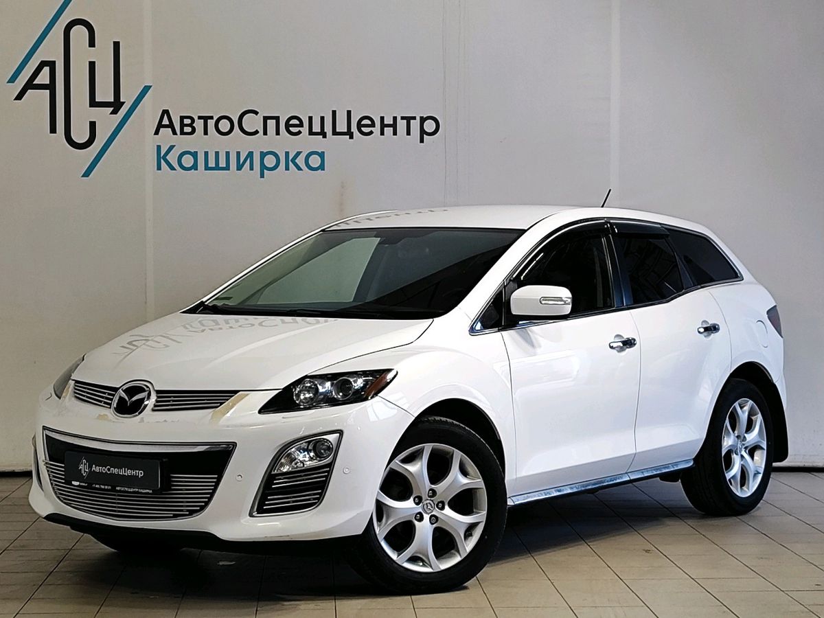 Mazda CX-7 I [рестайлинг] 2.3 AT 4WD (238 л.с.) Sport Белый 2011 с пробегом 123 912 км