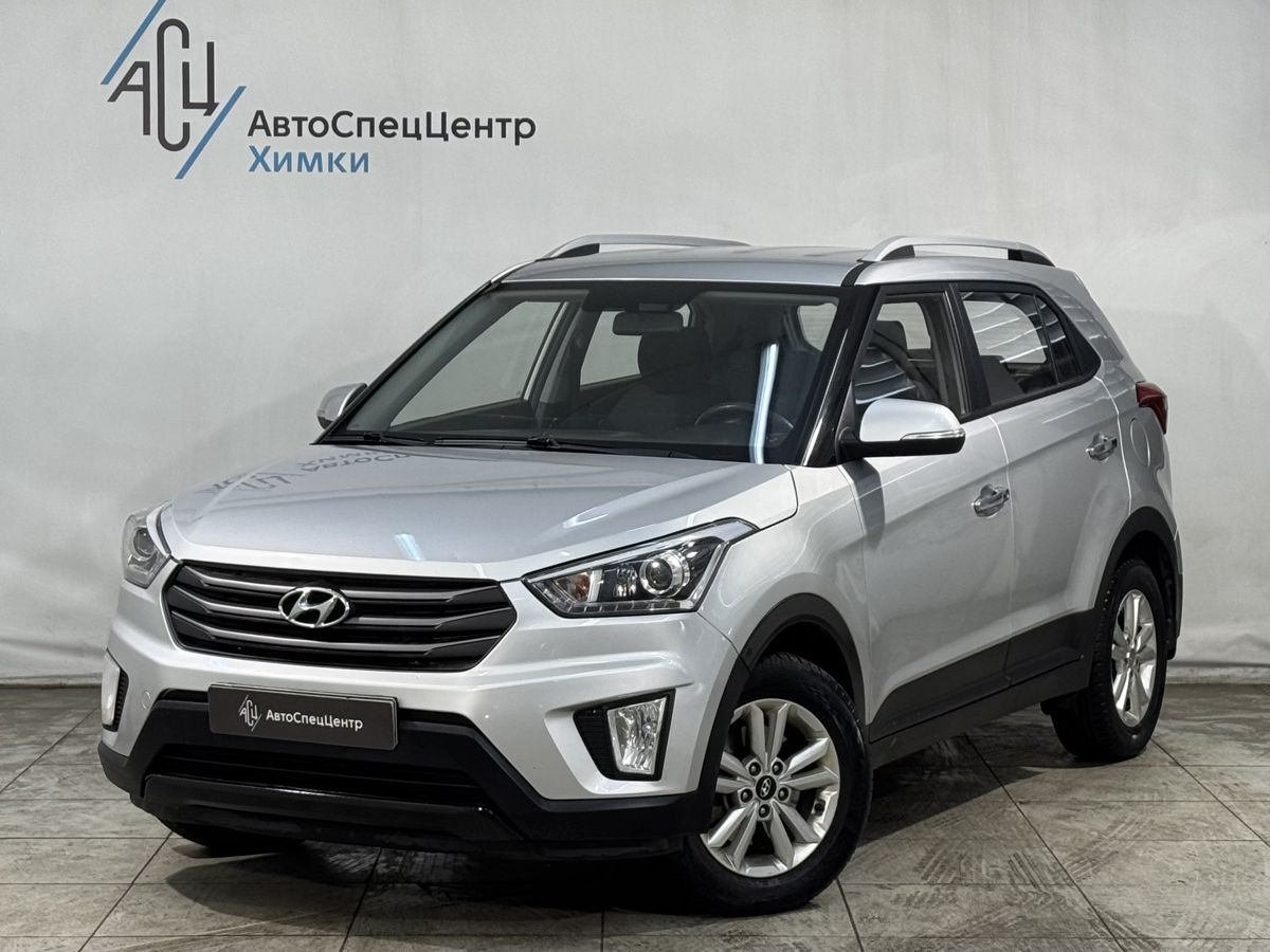 Hyundai Creta I поколение 2.0 AT (149 л.с.) Comfort Plus Серебристый 2017 с пробегом 100 000 км