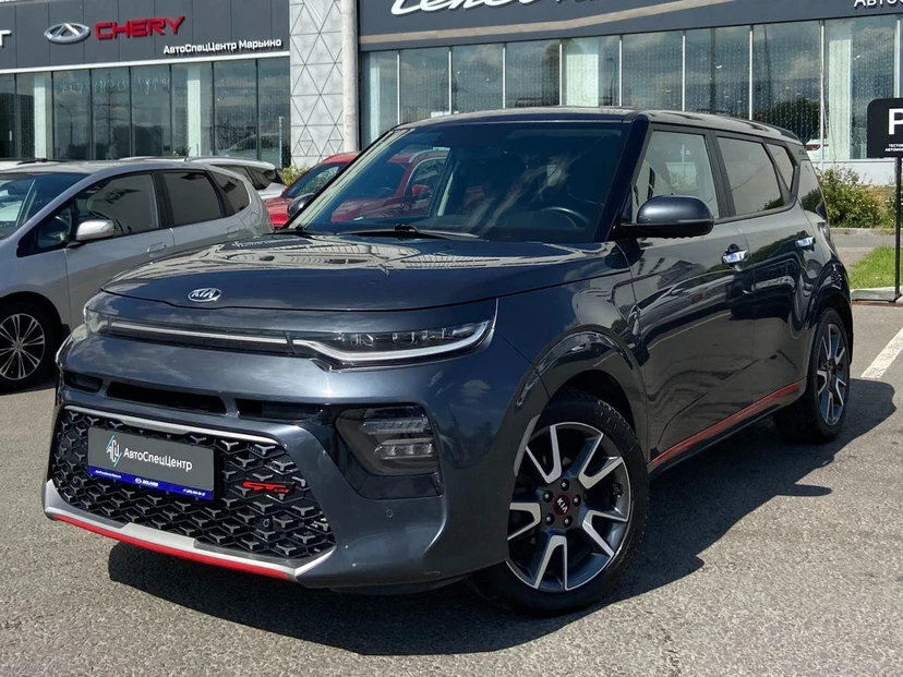 Kia Soul III поколение 2.0 AT (150 л.с.) Premium Серый 2021 с пробегом 65 839 км