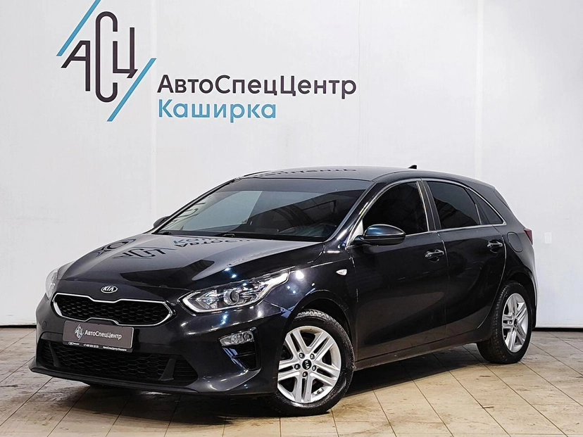 Автомобиль Kia Ceed III поколение 1.6 AT (128 л.с.) Luxe Чёрный 2020 с пробегом 154 870 км