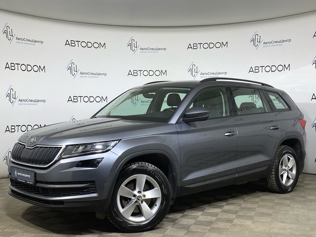 Автомобиль Skoda Kodiaq I поколение 1.4 AMT (150 л.с.) Active Серый 2021 с пробегом 125 048 км