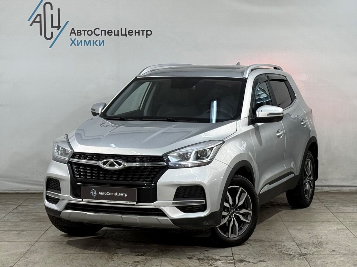 Автомобиль CHERY Tiggo 4 I [рестайлинг] 1.5 CVT (113 л.с.) Travel Серый 2022 с пробегом 32 000 км
