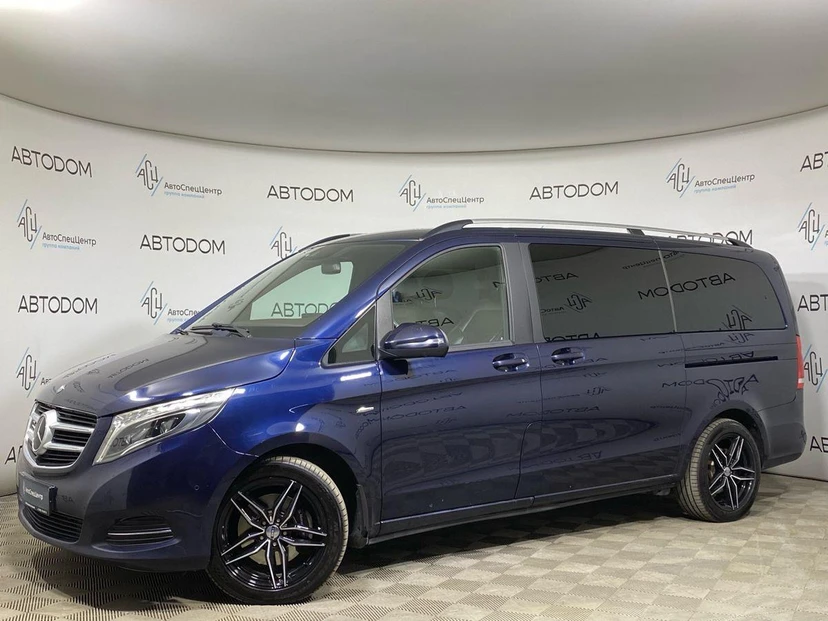 Mercedes-Benz V-Класс II поколение (W447) 250 2.1d AT 4Matic Long (190 л.с.) Base Синий 2016 с пробегом 258 500 км