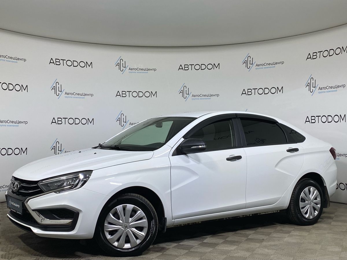 Lada (ВАЗ) Vesta I [рестайлинг] 1.6 CVT (106 л.с.) Комфорт Белый 2024 с пробегом 24 456 км
