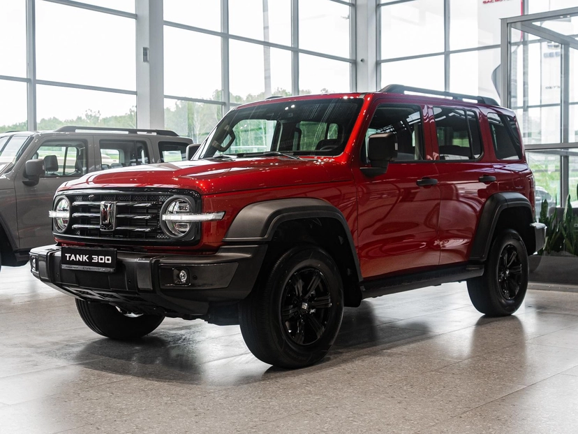 Автомобиль TANK 300 I поколение 2.0 AT 4WD (220 л.с.) City Premium Красный 2025 новый