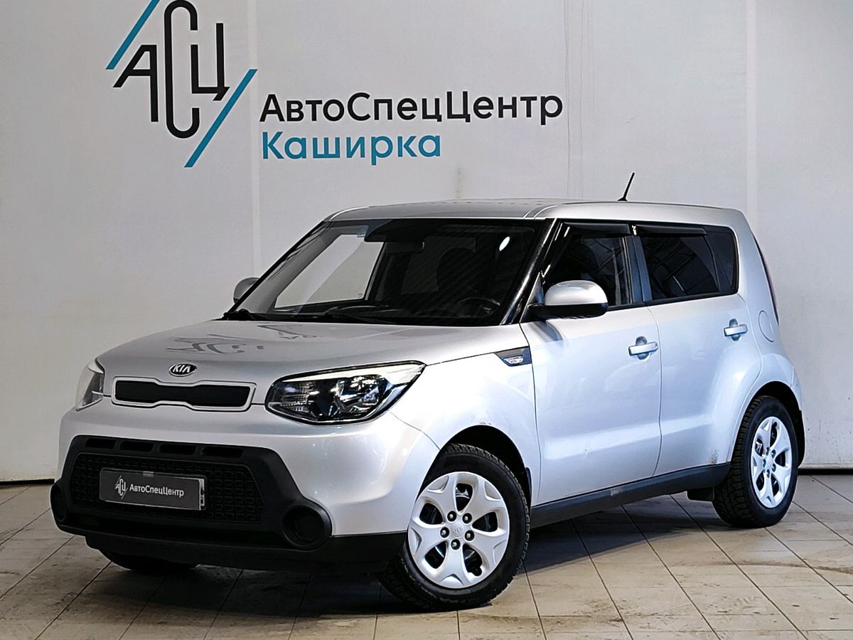 Kia Soul II поколение 1.6 MT (124 л.с.) Comfort Серебристый 2014 с пробегом 213 500 км