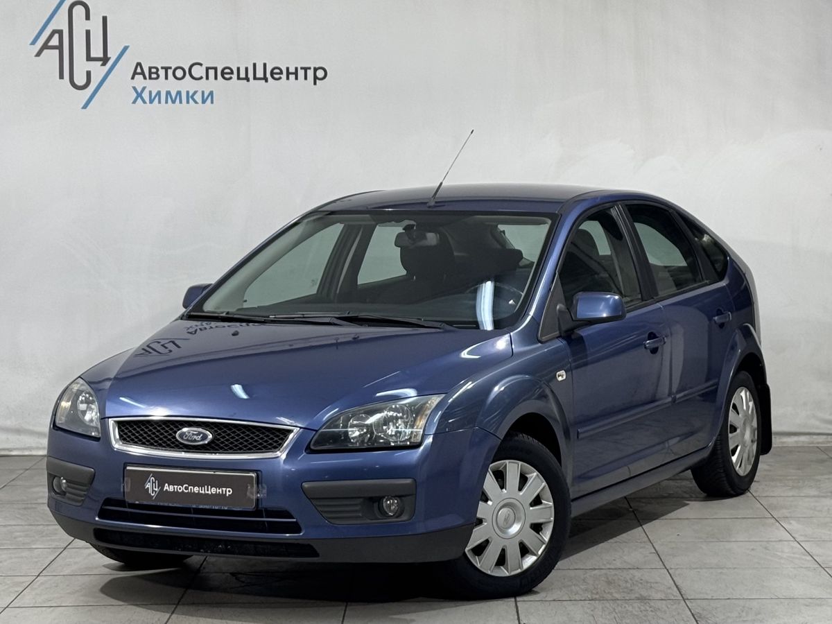 Ford Focus II поколение 1.6 AT (100 л.с.) Comfort Синий 2006 с пробегом 117 000 км