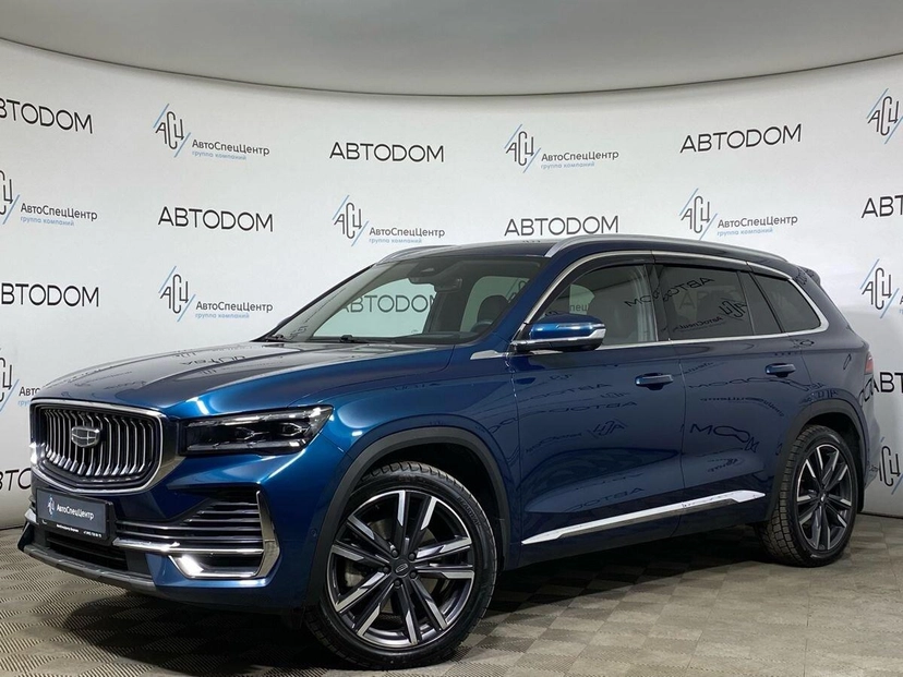 Автомобиль Geely Monjaro I поколение 2.0 AT 4WD (238 л.с.) Exclusive Зелёный 2023 с пробегом 53 000 км