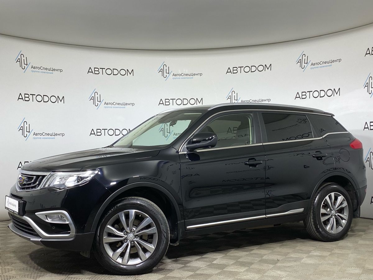 Geely Atlas I поколение 2.4 AT 4WD (149 л.с.) Luxe Чёрный 2021 с пробегом 160 000 км