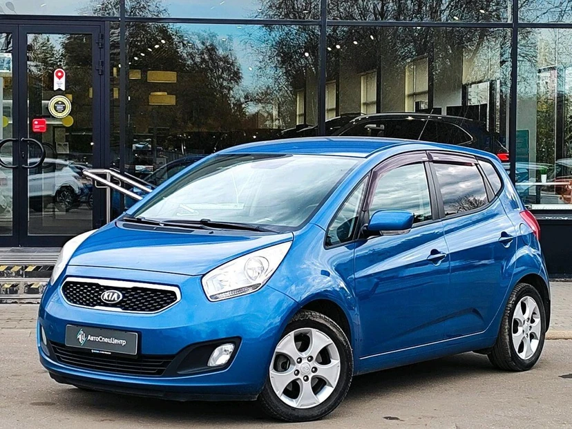 Kia Venga I поколение 1.6 AT (125 л.с.) Luxe Синий 2014 с пробегом 227 102 км