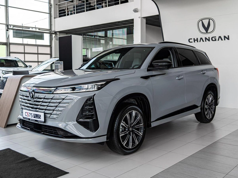 Автомобиль Changan CS75PLUS III поколение 1.5 AT (188 л.с.) Comfort Серый 2024 новый