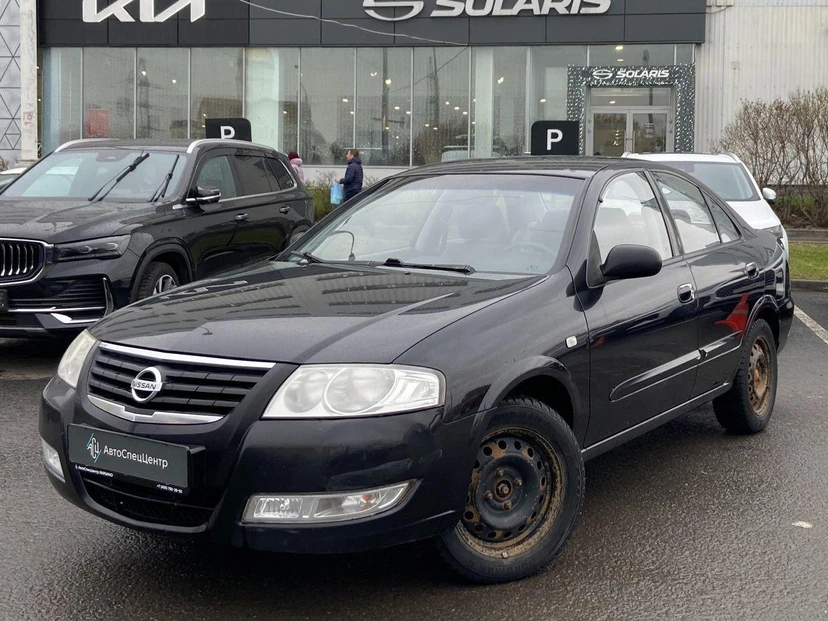 Автомобиль Nissan Almera Classic I поколение (B10) 1.6 MT (107 л.с.) Base Чёрный 2007 с пробегом 158 000 км
