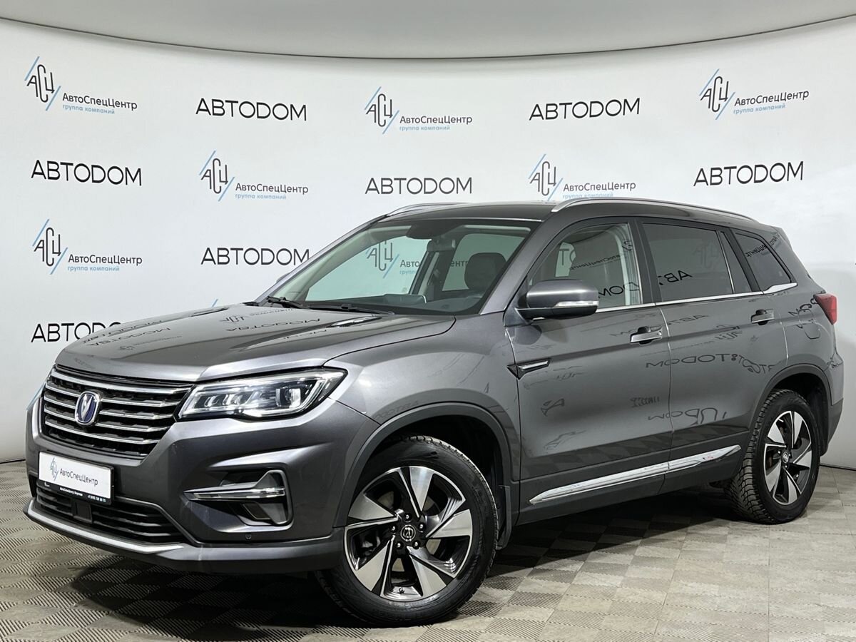 Автомобиль Changan CS75 I [рестайлинг] 1.8 AT 4WD (150 л.с.) Luxe 4WD Серый 2022 с пробегом 100 229 км