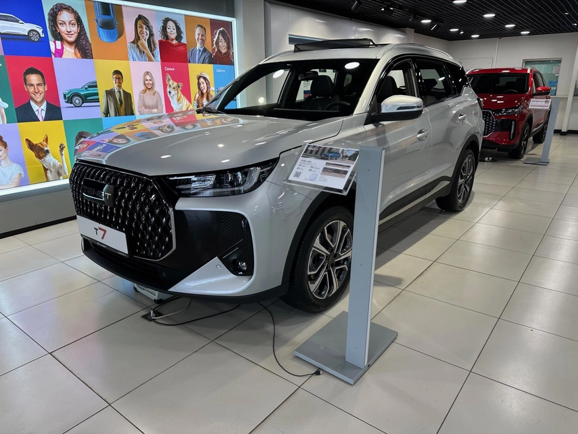 Автомобиль TENET T7 I поколение 1.6 AMT (150 л.с.) Active Серебристый 2025 новый