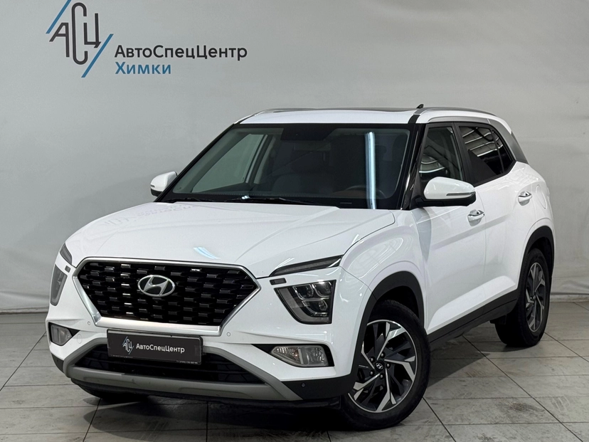 Автомобиль Hyundai Creta II поколение 2.0 AT 4WD (150 л.с.) SMART Белый 2021 с пробегом 88 000 км