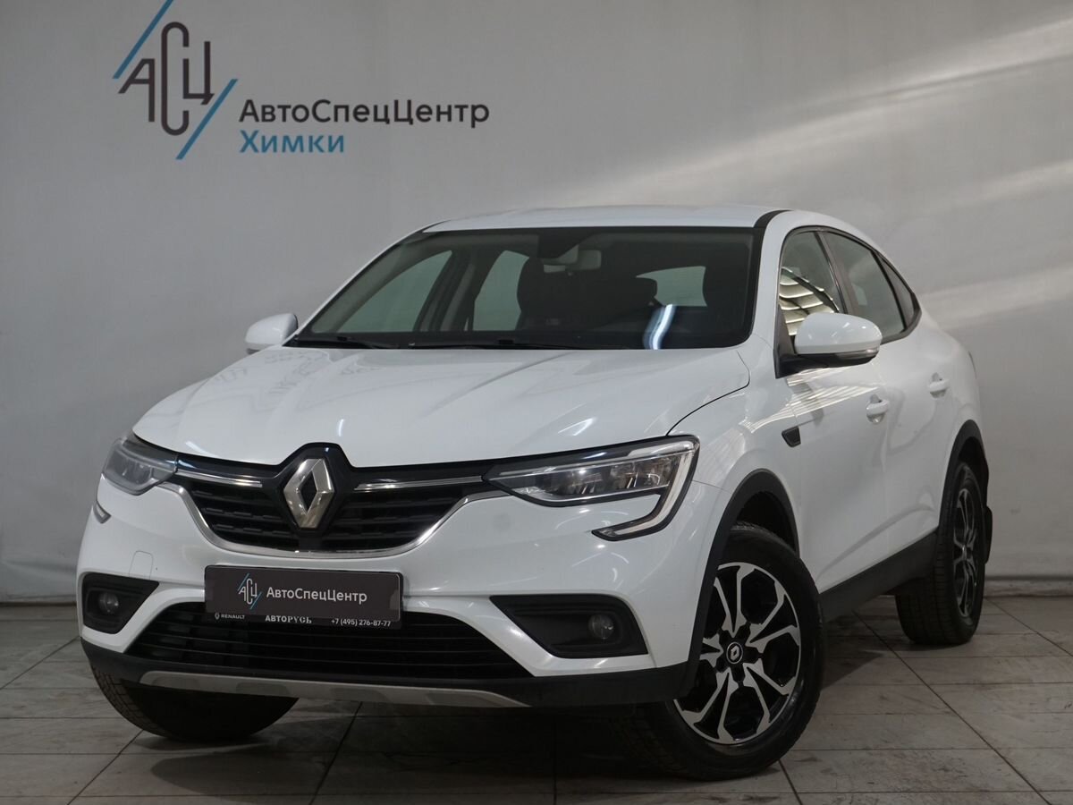 Renault Arkana I поколение 1.6 MT 4WD (114 л.с.) Style Белый 2022 с пробегом 154 000 км