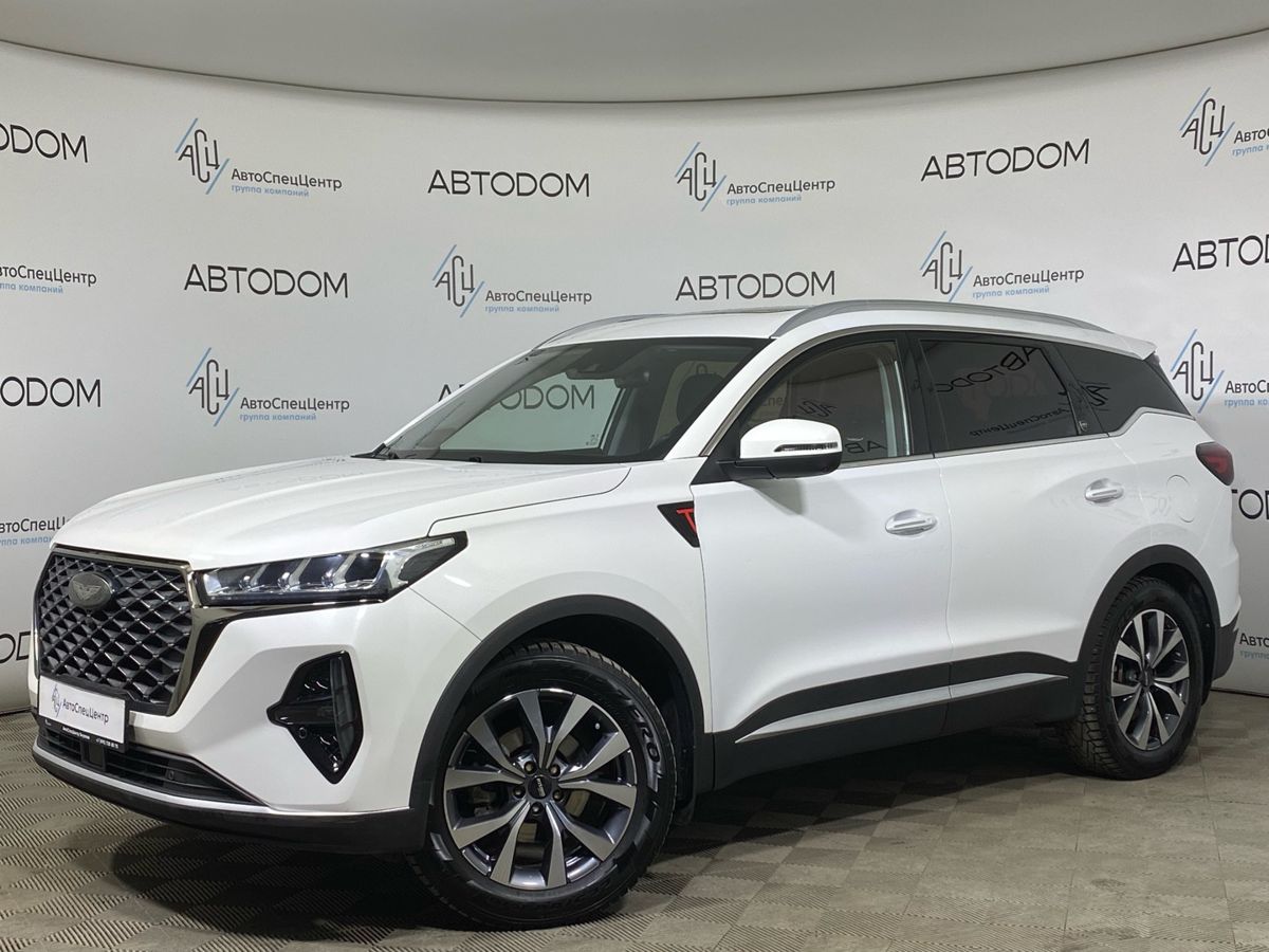 Автомобиль CHERY Tiggo 7 Pro Max I поколение 1.5 CVT (147 л.с.) Ultimate Белый 2022 с пробегом 43 500 км