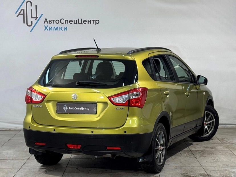 Автомобиль Suzuki SX4 II поколение 1.6 CVT (117 л.с.) GLX Зелёный 2014 с пробегом 88 000 км