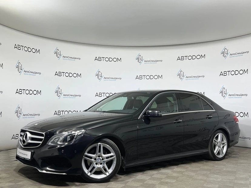 Mercedes-Benz E-Класс IV поколение (W212/S212/C207) 300 3.5 AT 4Matic (249 л.с.) Base Чёрный 2013 с пробегом 62 635 км