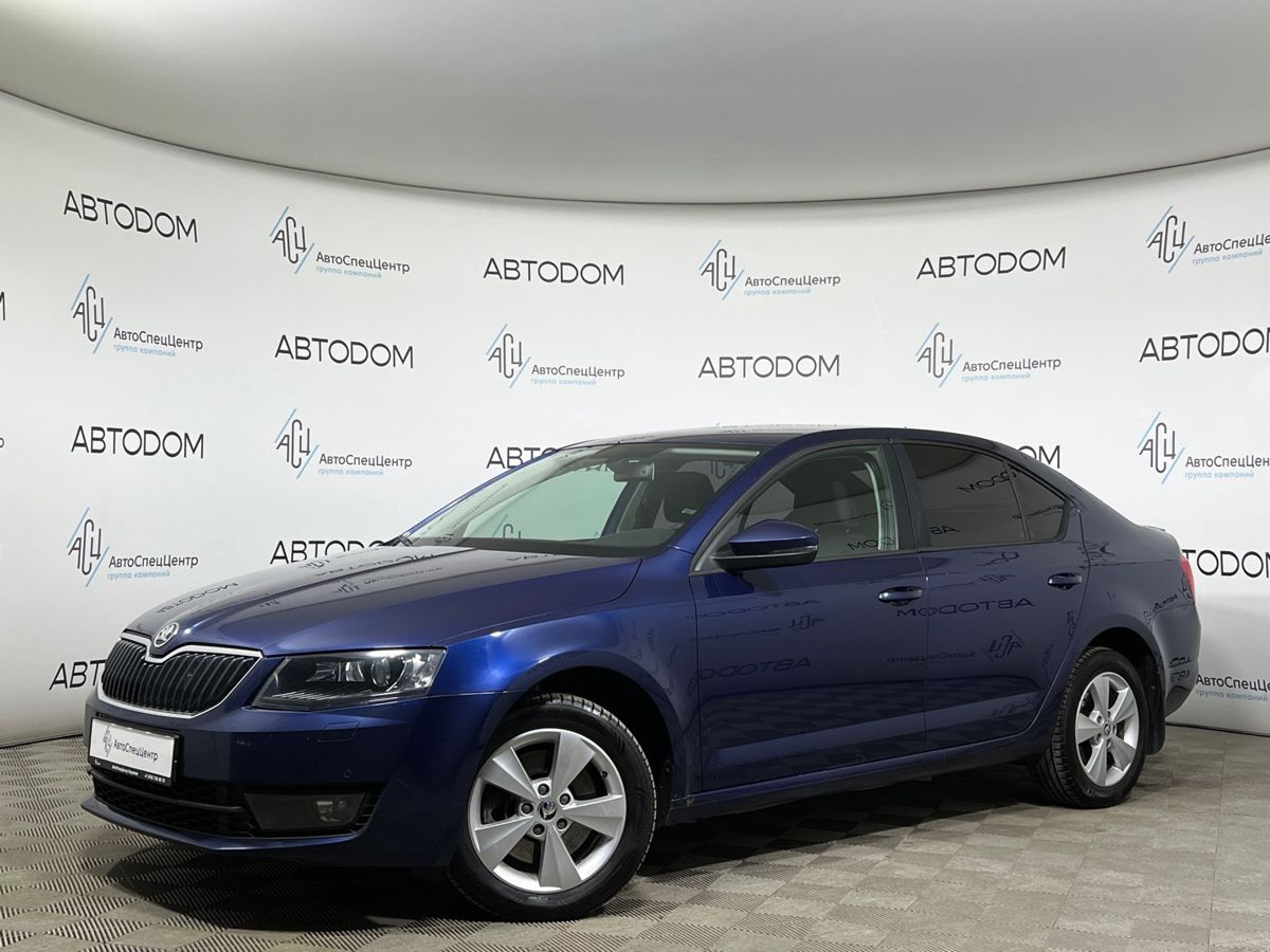 Skoda Octavia III поколение (A7) 1.8 AMT (180 л.с.) Style Синий 2013 с пробегом 134 462 км