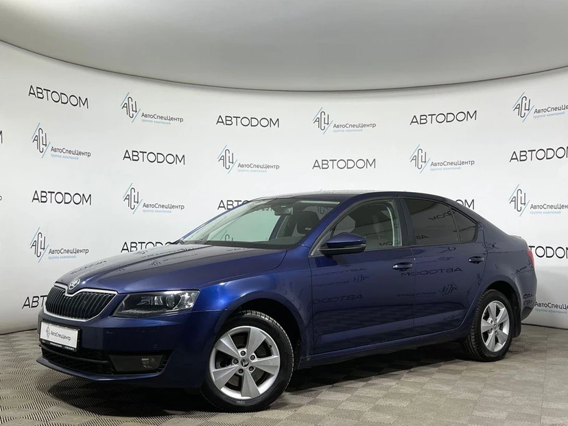 Skoda Octavia III поколение (A7) 1.8 AMT (180 л.с.) Style Синий 2013 с пробегом 134 462 км