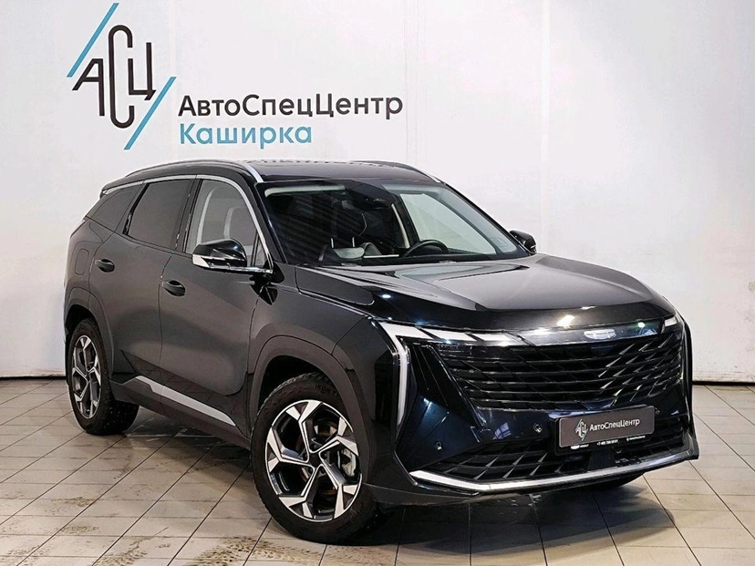 Автомобиль Geely Atlas II поколение 2.0 AMT (200 л.с.) Luxury Чёрный 2024 с пробегом 58 965 км