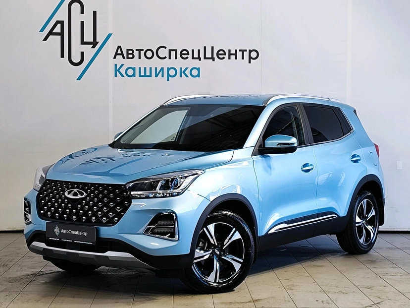 Автомобиль CHERY Tiggo 4 Pro I поколение 1.5 CVT (147 л.с.) Style Синий 2023 с пробегом 13 546 км