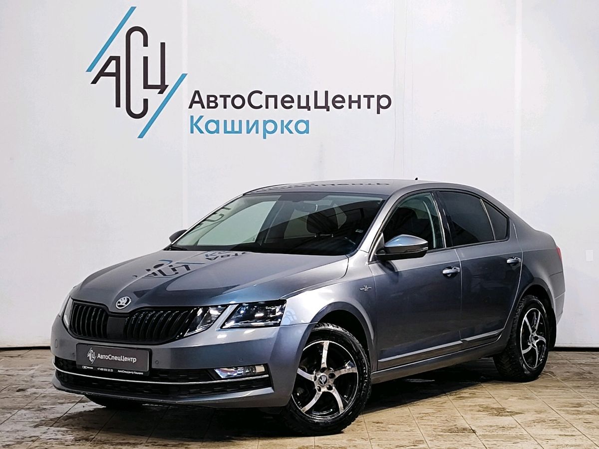 Автомобиль Skoda Octavia III (A7) [рестайлинг] 1.4 AMT (150 л.с.) Hockey Edition Серый 2020 с пробегом 78 870 км