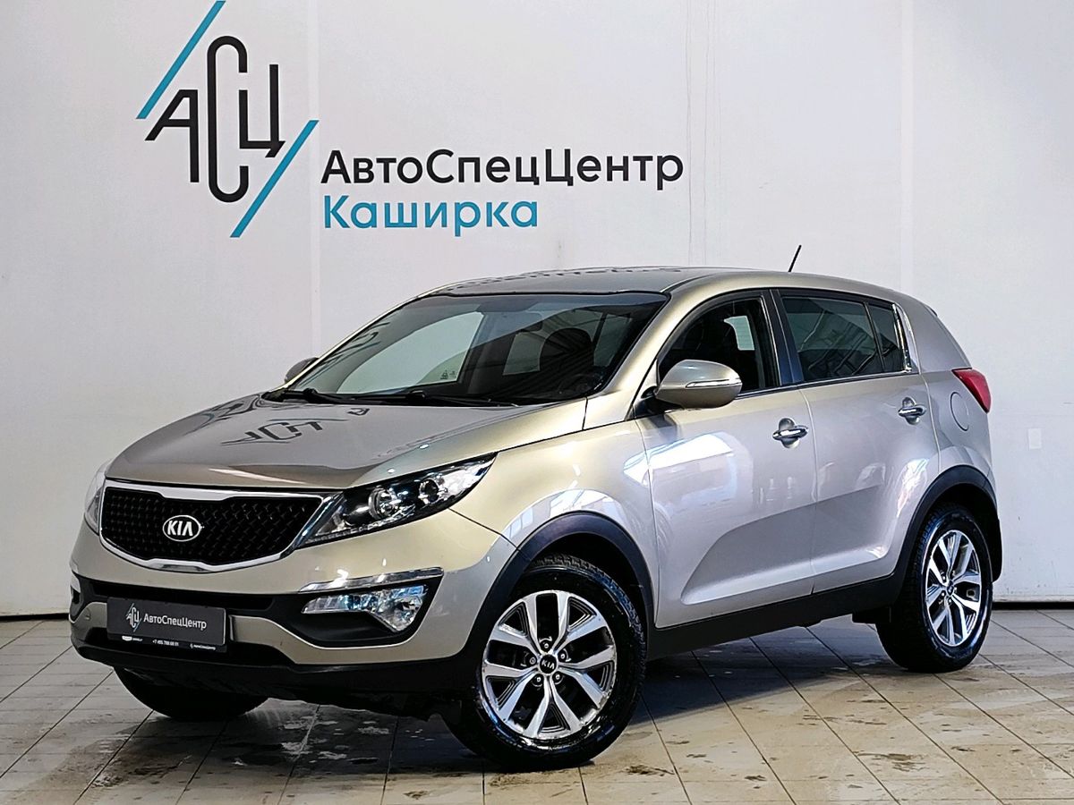 Автомобиль Kia Sportage III [рестайлинг] 2.0 AT (150 л.с.) Comfort Серебристый 2015 с пробегом 268 793 км