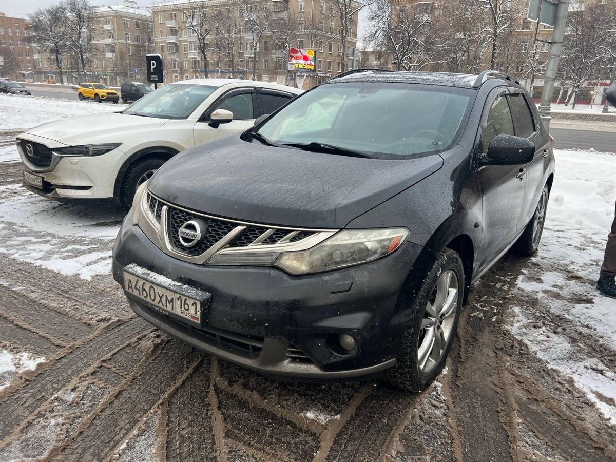 Автомобиль Nissan Murano II (Z51) [2-й рестайлинг] 3.5 CVT 4WD (249 л.с.) LE+ Чёрный 2013 с пробегом 175 710 км