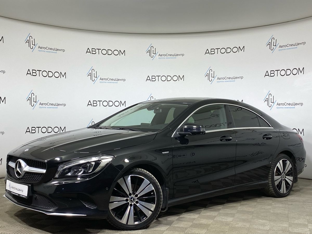 Mercedes-Benz CLA I (C117/X117) [рестайлинг] 200 1.6 AMT (150 л.с.) Особая серия Чёрный 2017 с пробегом 103 406 км
