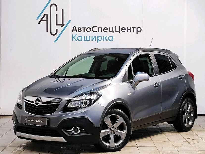 Автомобиль Opel Mokka I поколение 1.8 AT 4WD (140 л.с.) Cosmo Серый 2014 с пробегом 87 434 км