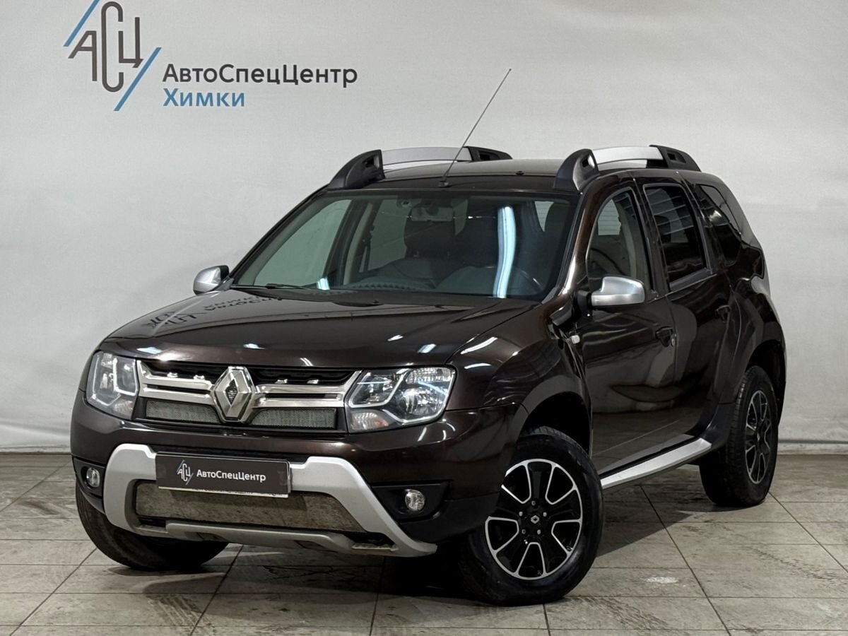 Автомобиль Renault Duster I [рестайлинг] 1.5d MT 4WD (109 л.с.) Life Коричневый 2018 с пробегом 164 000 км