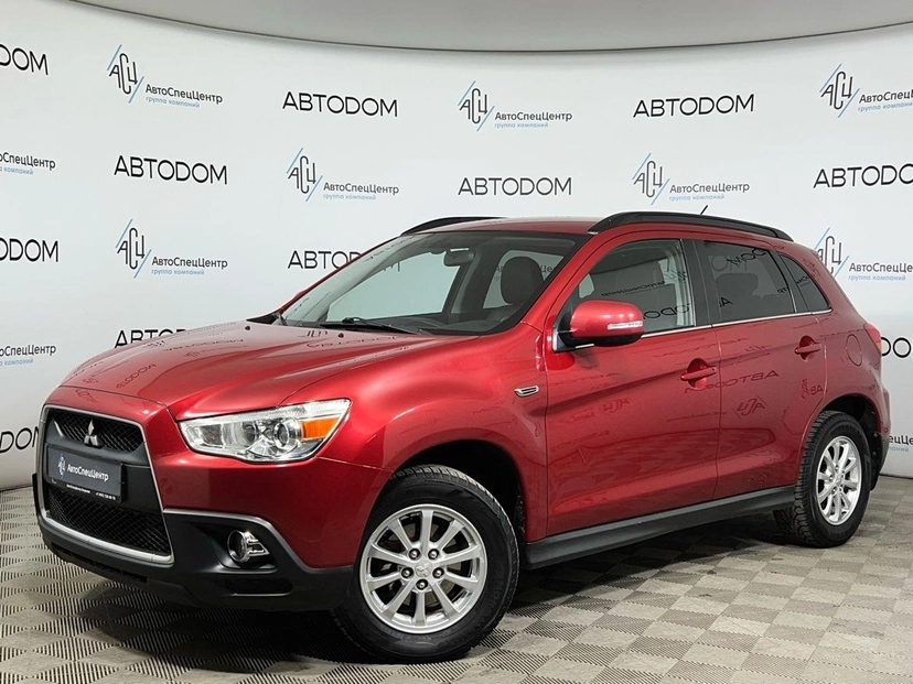 Автомобиль Mitsubishi ASX I поколение 1.8 CVT (140 л.с.) Instyle Красный 2011 с пробегом 111 150 км