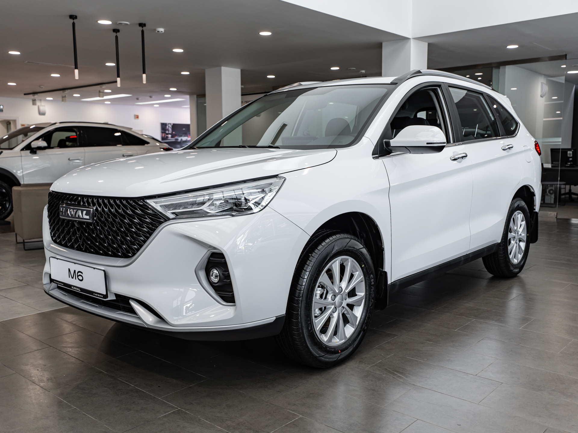 Haval M6 II поколение 1.5 AMT (143 л.с.) Оптимум Белый 2026 новый