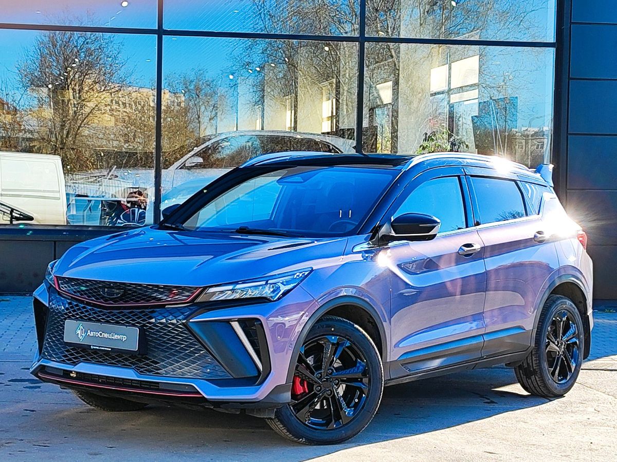 Geely Coolray I [рестайлинг] 1.5 AMT (147 л.с.) Exclusive Серый 2024 с пробегом 65 865 км