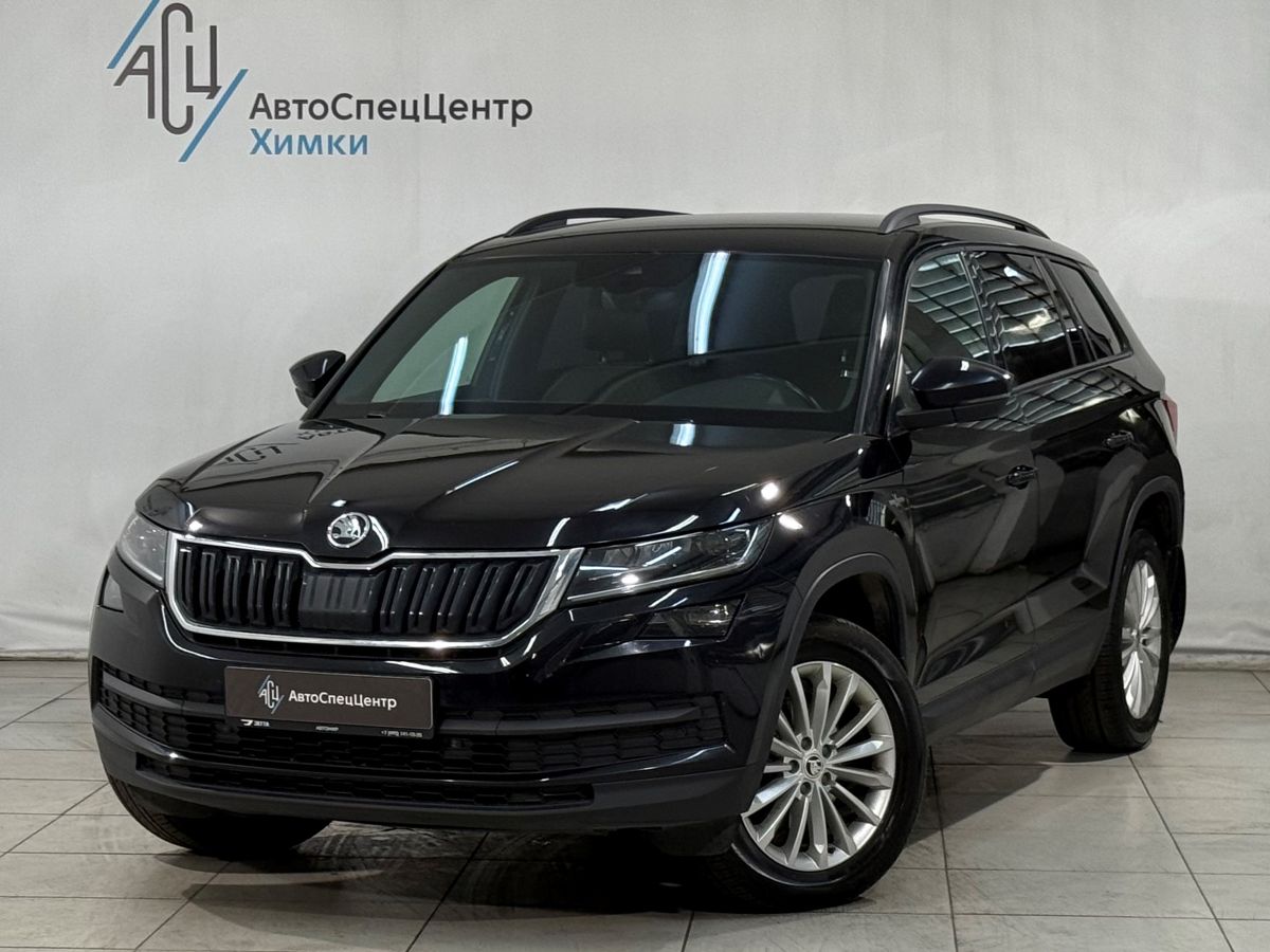 Skoda Kodiaq I поколение 2.0d AMT 4WD (150 л.с.) Hockey Edition Чёрный 2020 с пробегом 163 500 км