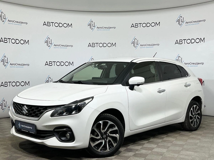 Автомобиль Suzuki Baleno III поколение 1.5 AT (105 л.с.) GLX Белый 2022 с пробегом 56 249 км