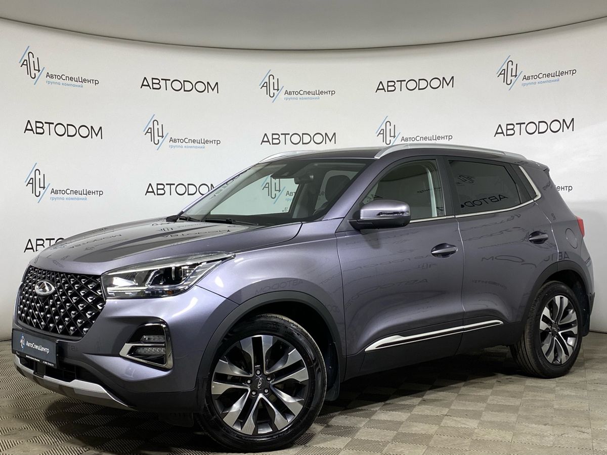 CHERY Tiggo 4 Pro I [рестайлинг] 1.5 CVT (147 л.с.) Ultimate Серый 2024 с пробегом 8 849 км