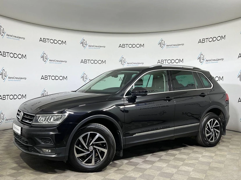 Volkswagen Tiguan II поколение 2.0d AMT 4WD (150 л.с.) Comfortline Чёрный 2018 с пробегом 127 193 км